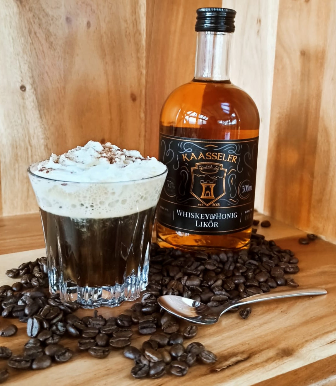 Irish Coffee mit KAASSELER Likör. Der "LiqCoffee" ist geboren.